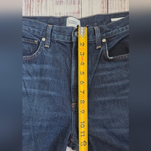 Citizens of Humanity Paloma Baggy High Rise Wide Leg Jeans Gamut Denim Size 28 - Picture 5 of 9
